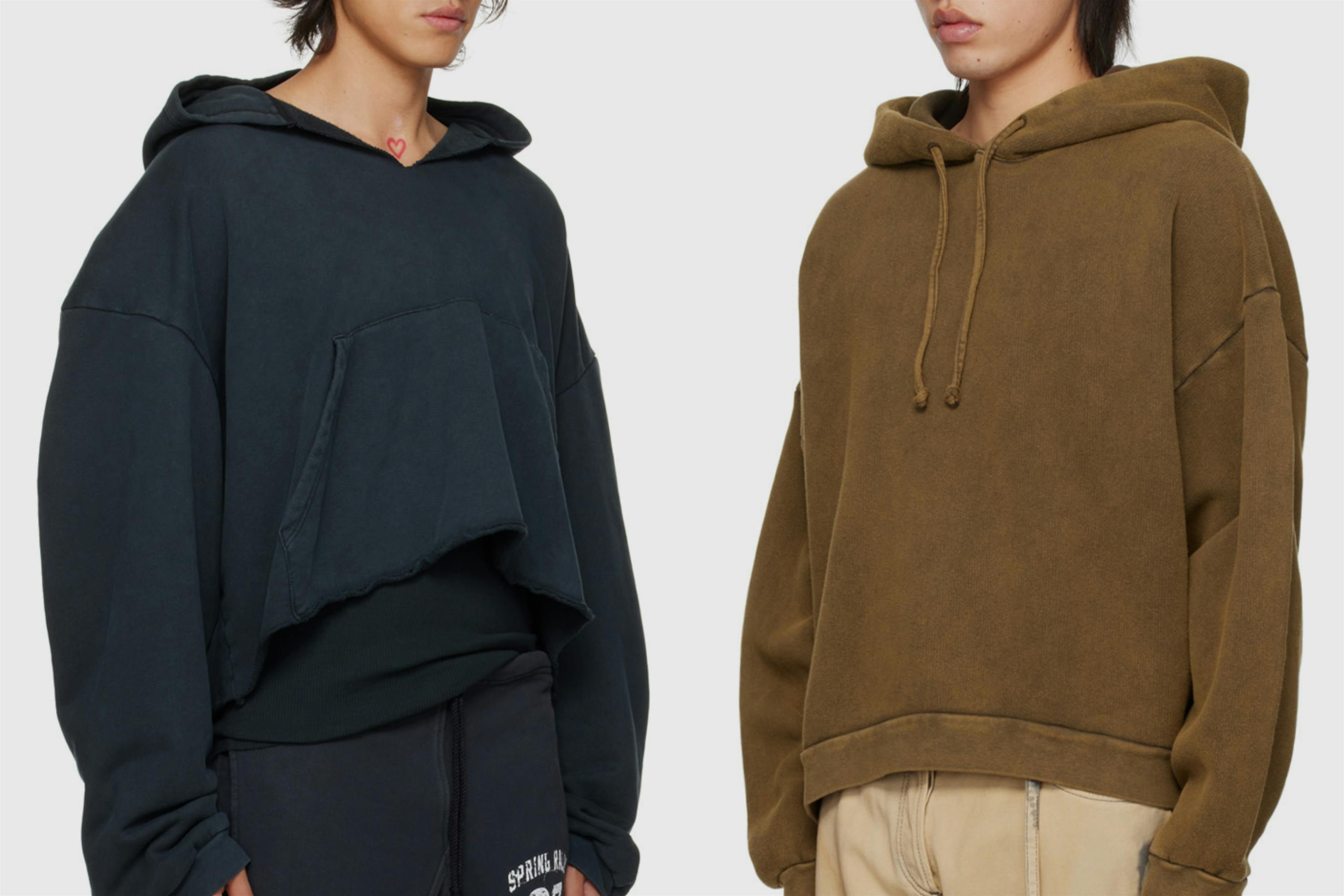 Hoodies Sweatshirts LOEWE Fear of God Acne Studios Streetwear Luxury Fashion Helmut Lang CP Company Entire Studios